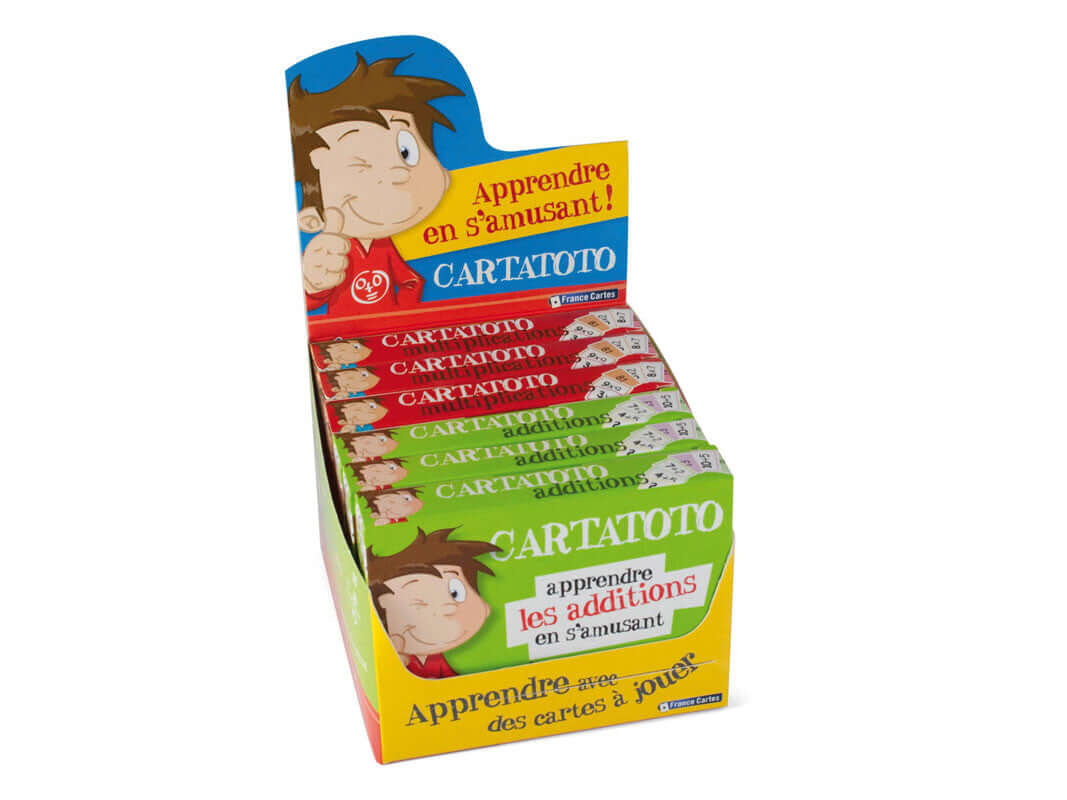 Cartatoto Multiplicaciones - Juego de mesa desde los 6 años