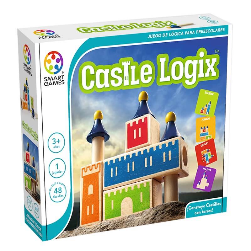 Castle Logix - Juego de mesa - SMART GAMES - Desde 3 años Board Games