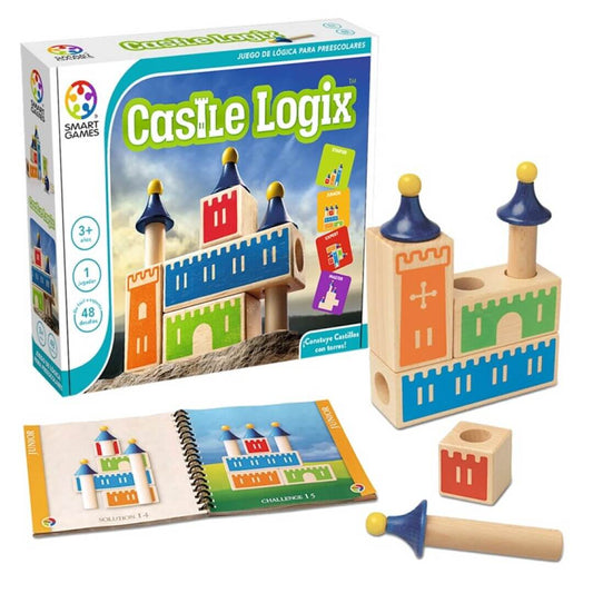Castle Logix - Juego de mesa - SMART GAMES - Desde 3 años Board Games