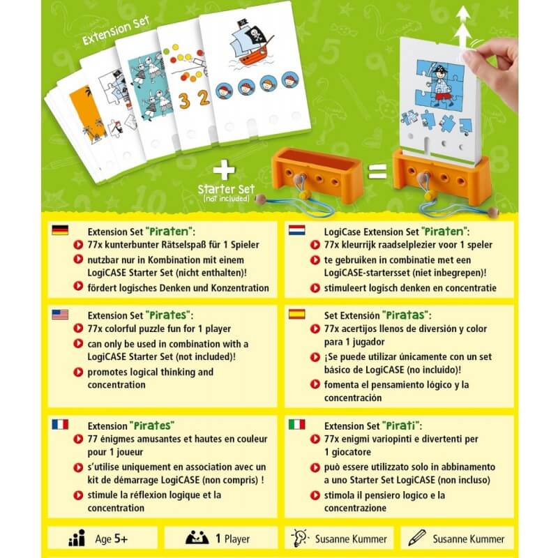Logicase set de expansión 5+ Piratas - Juego de mesa - Haba - Desde 5 años Board Games