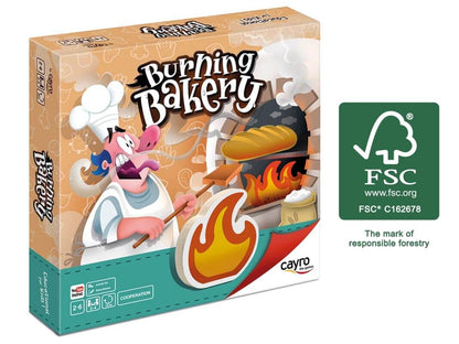 Burning Bakery - Juego de mesa desde los 2 años Board Games