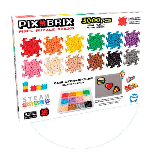Pix Brix 3000 pcs Juego de construcción