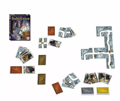 Saboteur - Juego de mesa - Mercurio - Desde 8 años Board Games