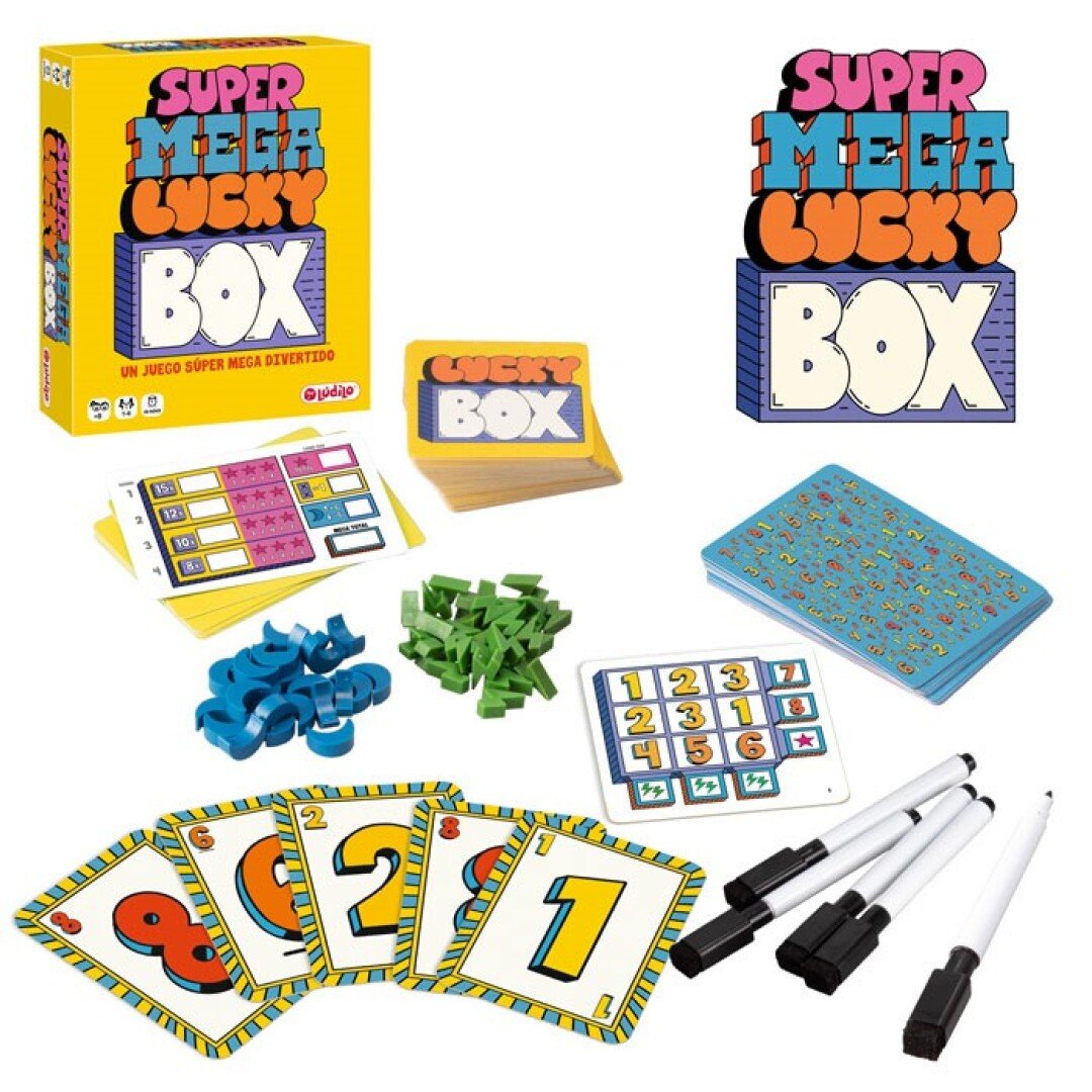 Super Mega Lucky - Juego de mesa - Ludilo - Desde 8 años Board Games