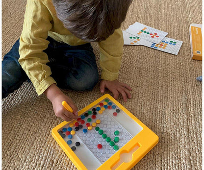 Tablero Magnético Imadots Mini Braintoys desde los 3 años