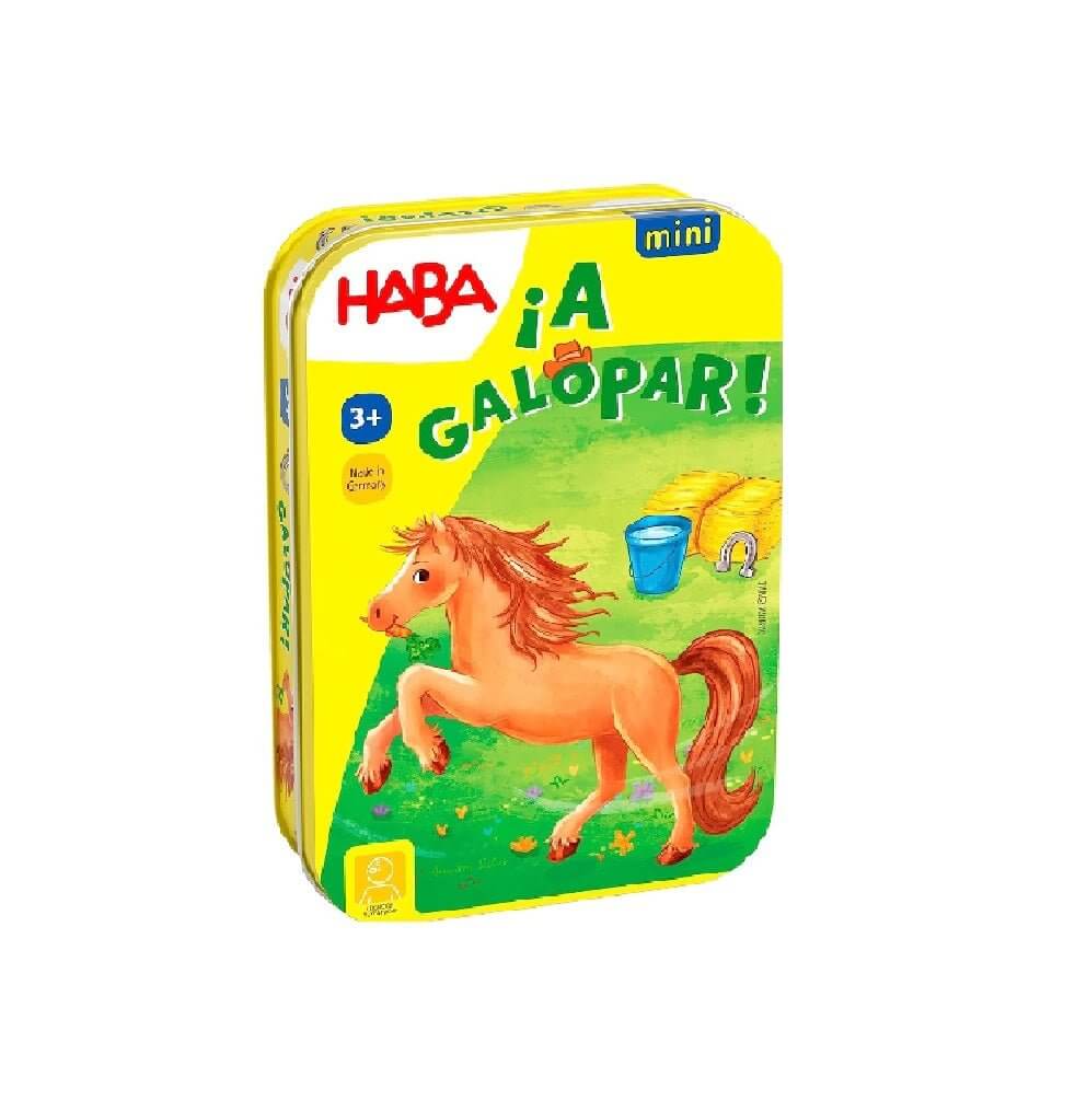 A Galopar version mini - Juego de mesa desde los 3 años - Mi Juego Bonito