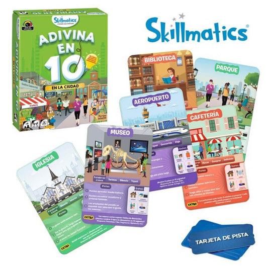 Adivina en 10 La Ciudad - Juego de mesa - Ludilo - Desde 6 años Board Games