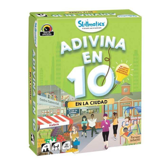 Adivina en 10 La Ciudad     - Juego de mesa - Ludilo - Desde 6 años