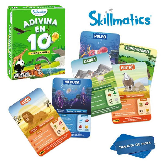 Adivina en 10 Mundo Animal - Juego de mesa - Ludilo - Desde 6 años Board Games