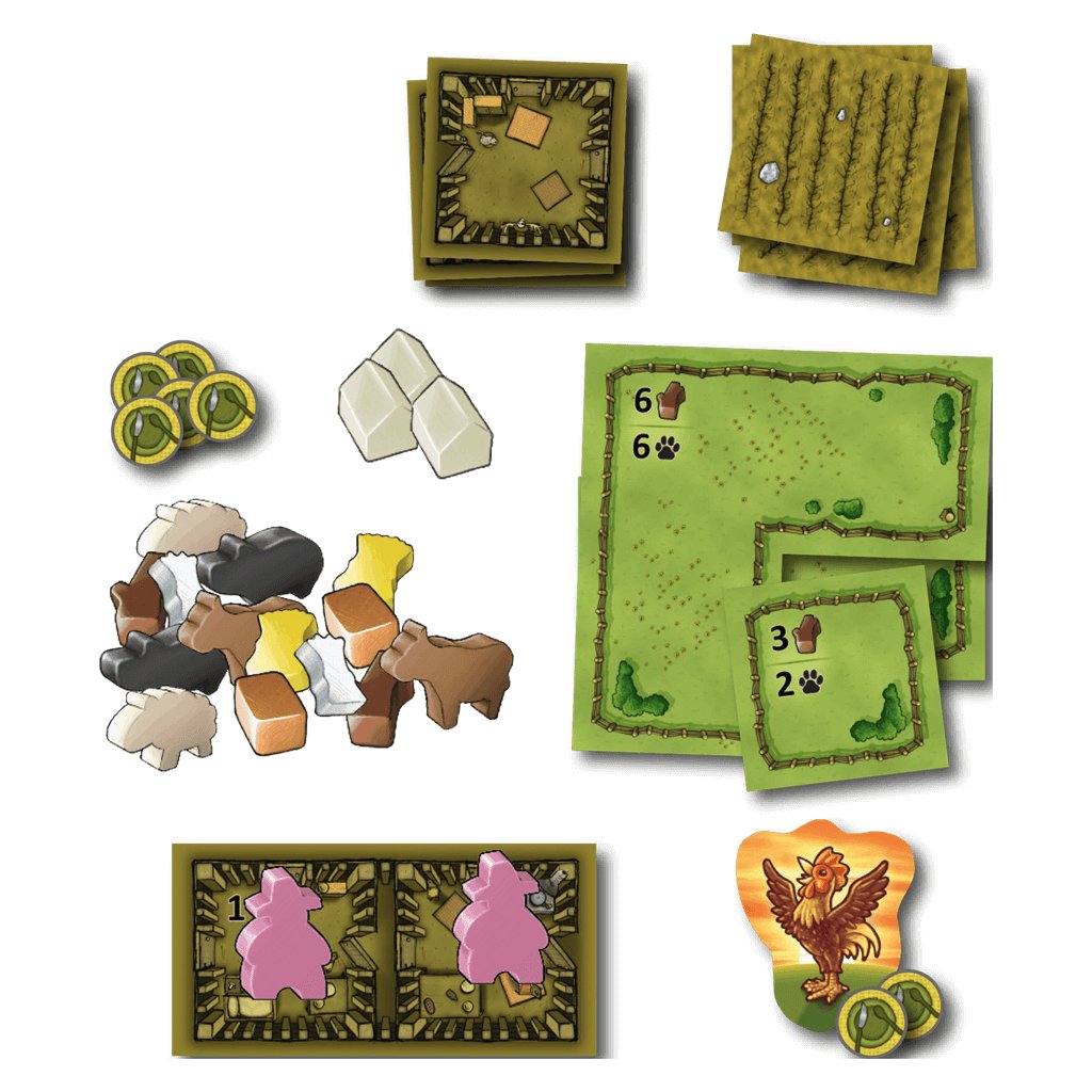 Agrícola Edición Familiar - Juego de mesa - Asmodee - Desde 8 años Board Games