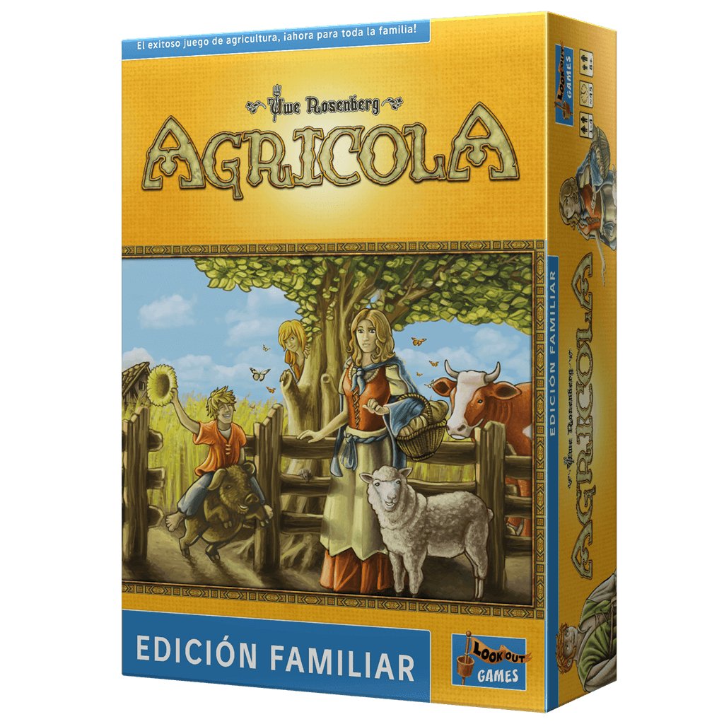 Agrícola Edición Familiar - Juego de mesa - Asmodee - Desde 8 años Board Games