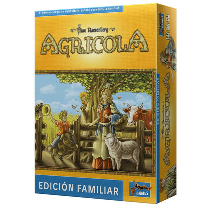 Agrícola Edición Familiar - Juego de mesa - Asmodee - Desde 8 años Board Games