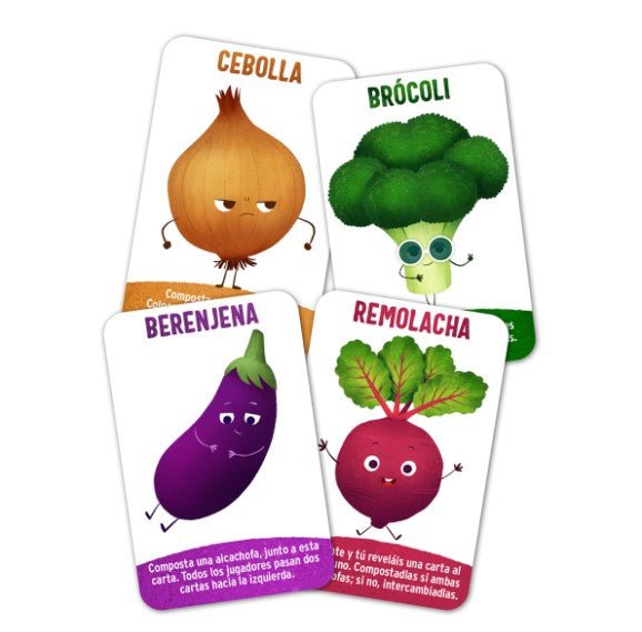 ¿Alcachofas? ¡No, Gracias! - Juego de mesa para 9 años o más - Mi Juego Bonito