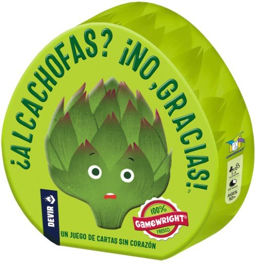 ¿Alcachofas? ¡No, Gracias! - Juego de mesa para 9 años o más - Mi Juego Bonito
