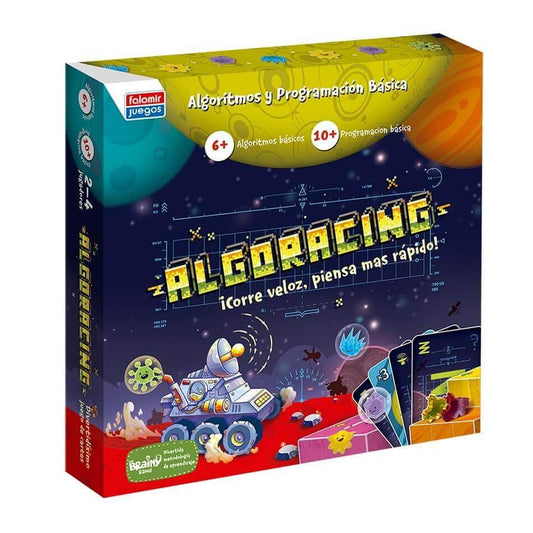 Algoracing - Juego de mesa - FALOMIR - Desde 6 años