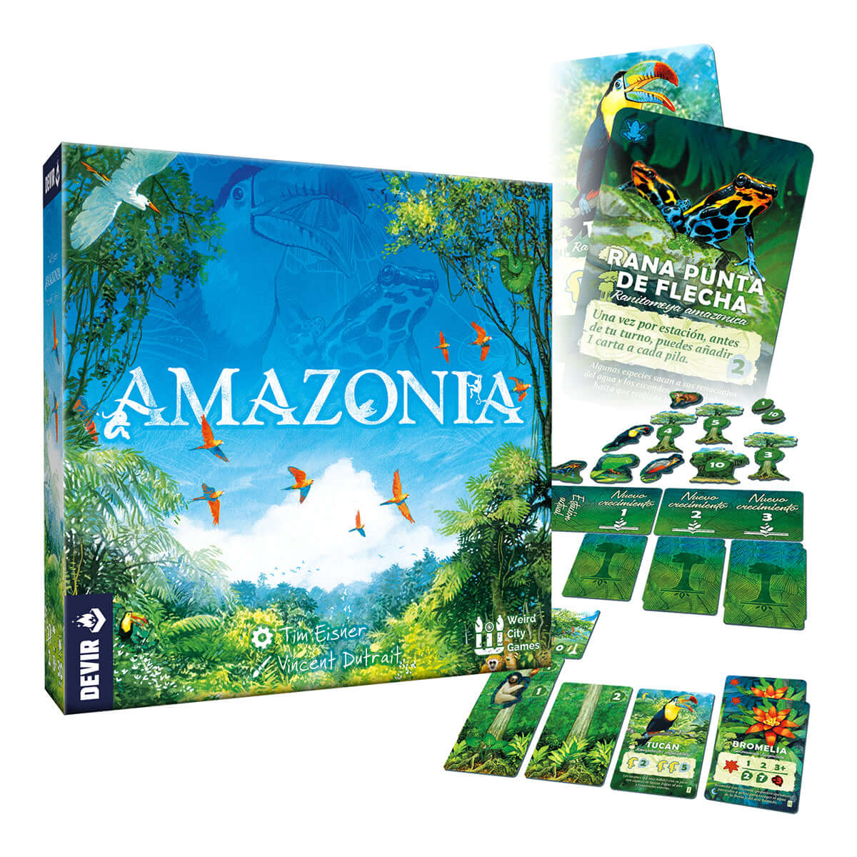 Amazonia Juego de mesa desde los 8 años