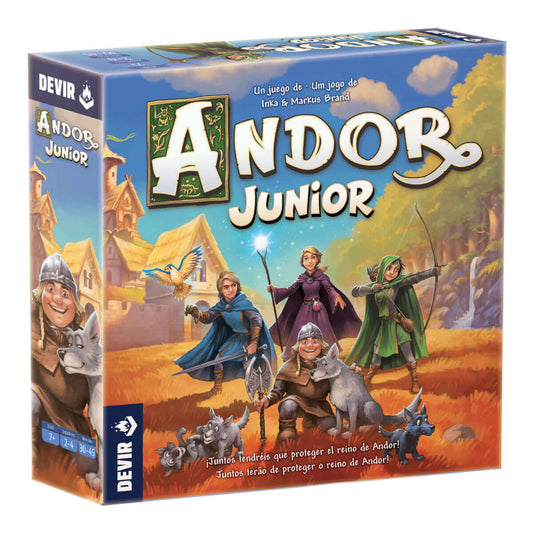 Andor Junior - Juego de mesa - Devir - Desde 7 años