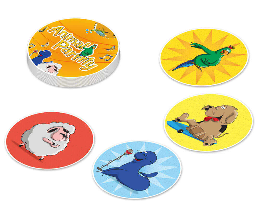 Animal Parrty - Juego de mesa desde 5 años - Mi Juego Bonito