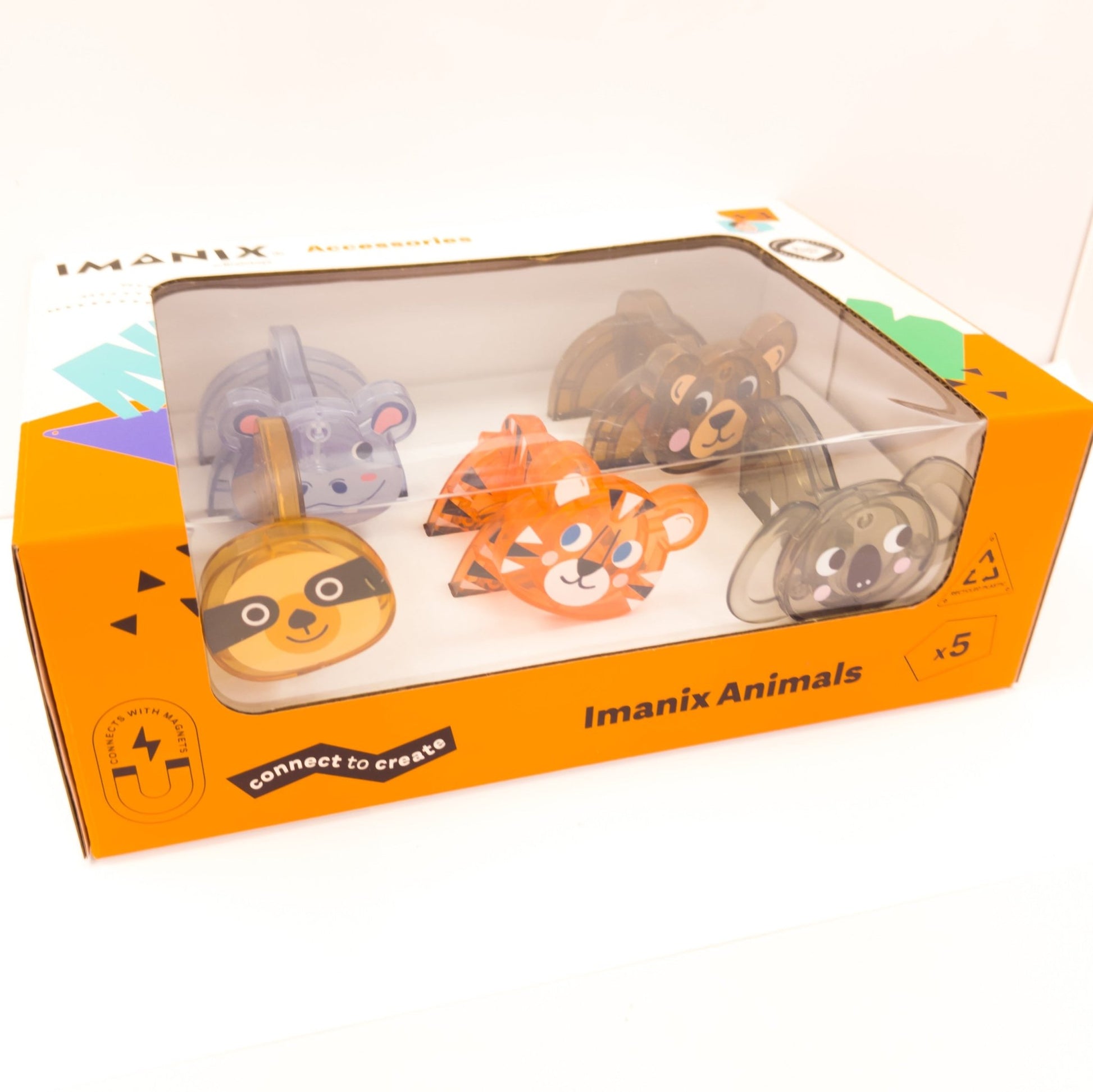 Animales salvajes de la jungla Braintoys Imanix , 5 animales - Mi Juego Bonito