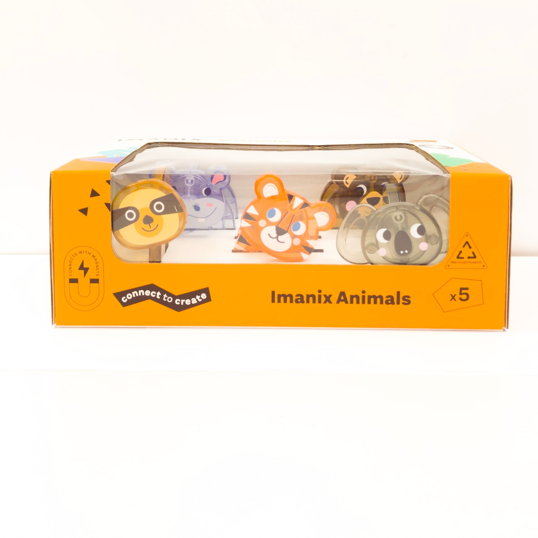 Animales salvajes de la jungla Braintoys Imanix , 5 animales - Mi Juego Bonito