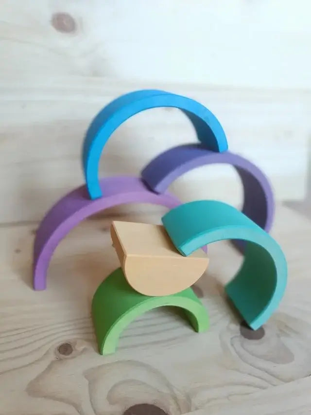 Arcoiris 6 pcs púrpura Ocamora Educational Toys