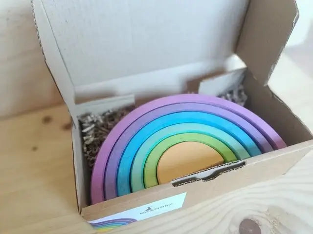 Arcoiris 6 pcs púrpura Ocamora