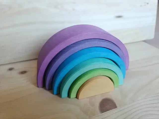 Arcoiris 6 pcs púrpura Ocamora