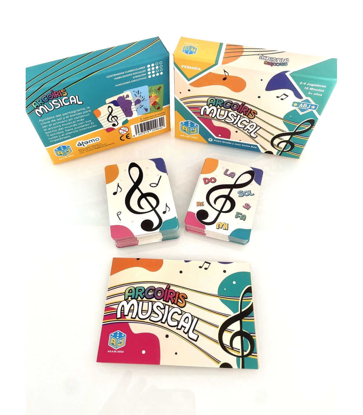 Arcoirís Musical - Juego de mesa - Atomo - Desde 5 años