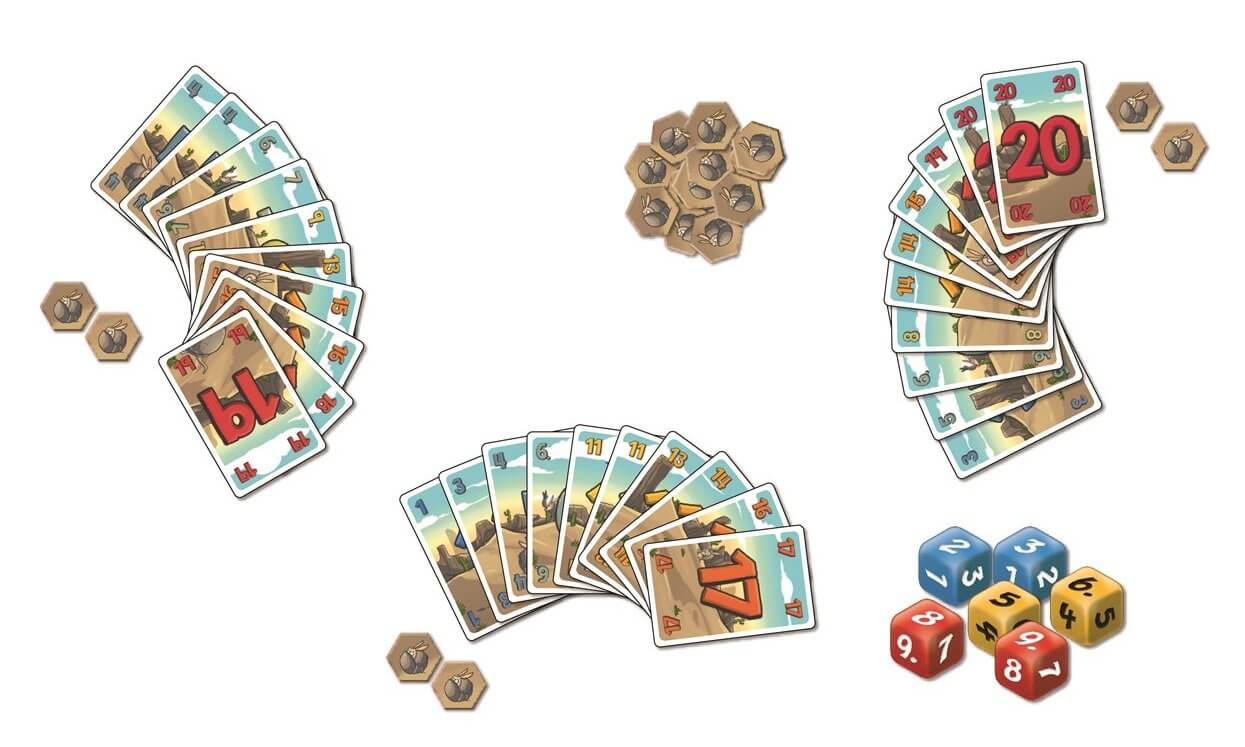 Armadillo: juego de cartas y dados, 20 minutos, desde 8 años