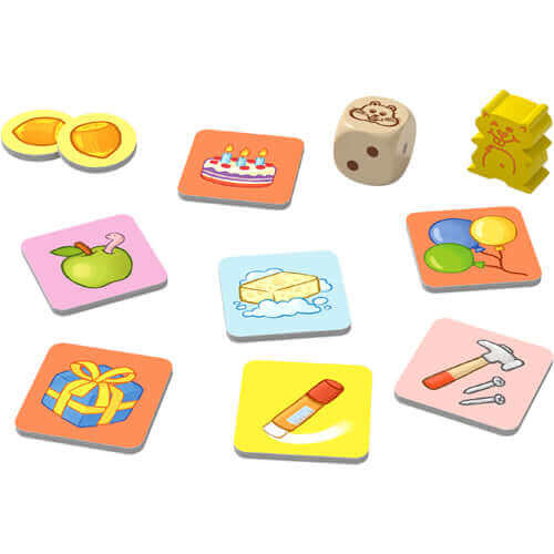 Avellanas al Cubo - Juego de mesa - Haba - Desde 3 años Board Games