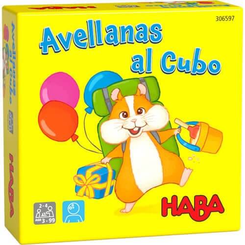 Avellanas al Cubo - Juego de mesa - Haba - Desde 3 años Board Games
