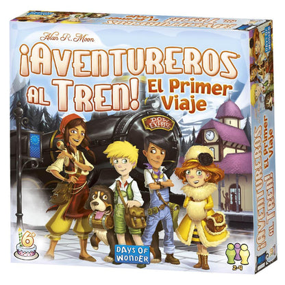 ¡Aventureros al Tren! El Primer Viaje - Juego de mesa - Asmodee - Desde 6 años