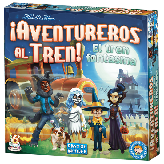 ¡Aventureros al Tren! El Tren Fantasma - Juego de mesa desde los 6 años