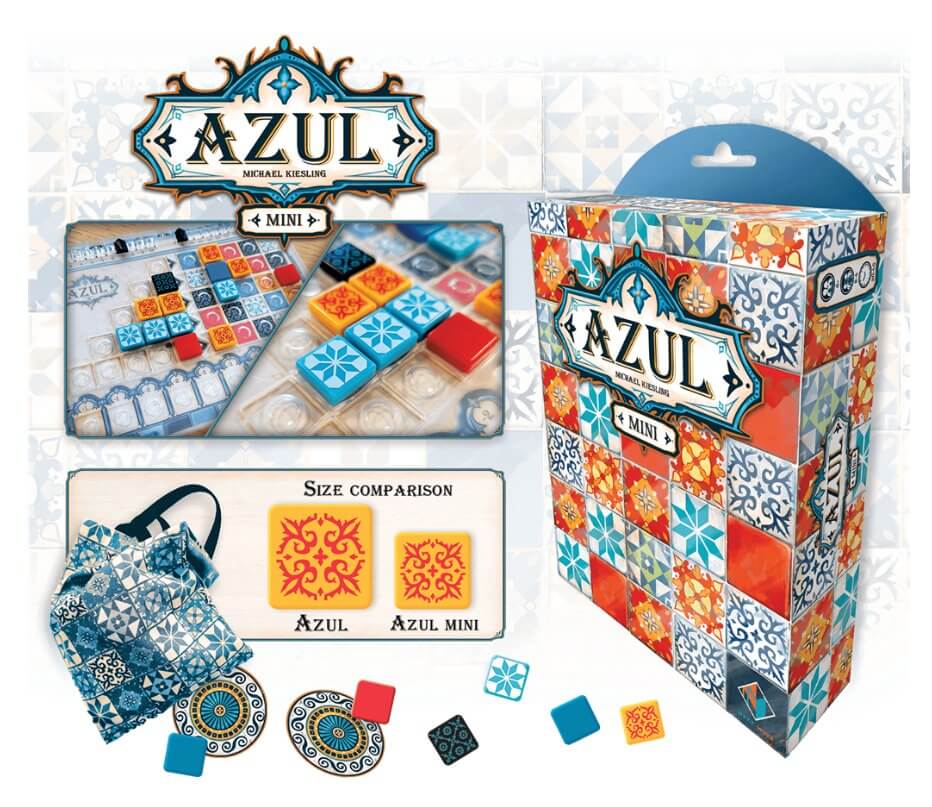 Azul Mini - Juego de mesa - Asmodee - Desde 8 años