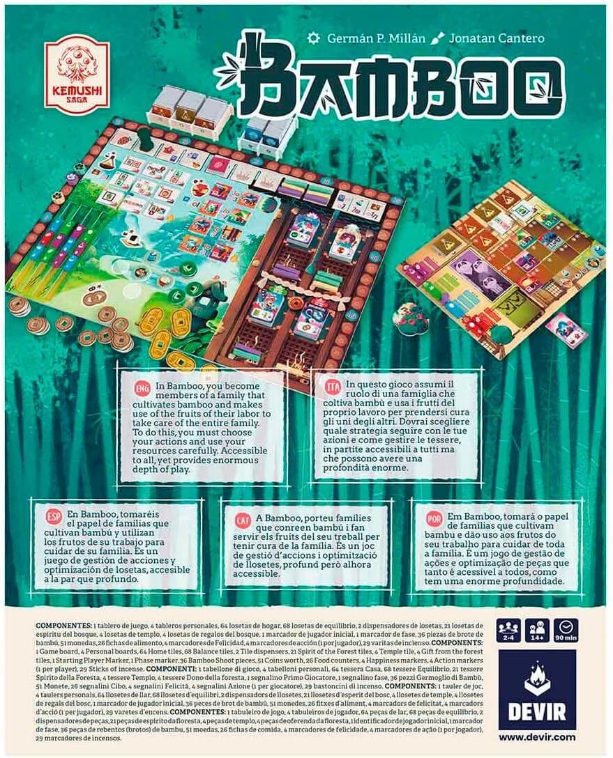 Bamboo - Juego de mesa a partir de 14 años - Mi Juego Bonito