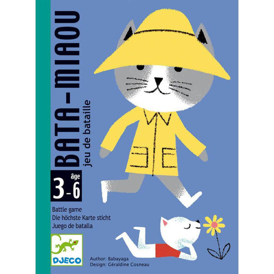 Bata Miaou - Juego de mesa - Djeco - Desde 3 años Board Games