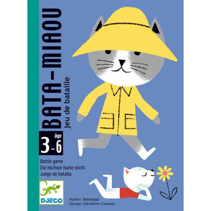 Bata Miaou - Juego de mesa - Djeco - Desde 3 años