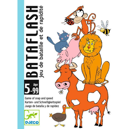 Bataflash – Encuentra el animal común antes que nadie · 5+ · 2-4 jugadores · Pendiente de verificar · Djeco