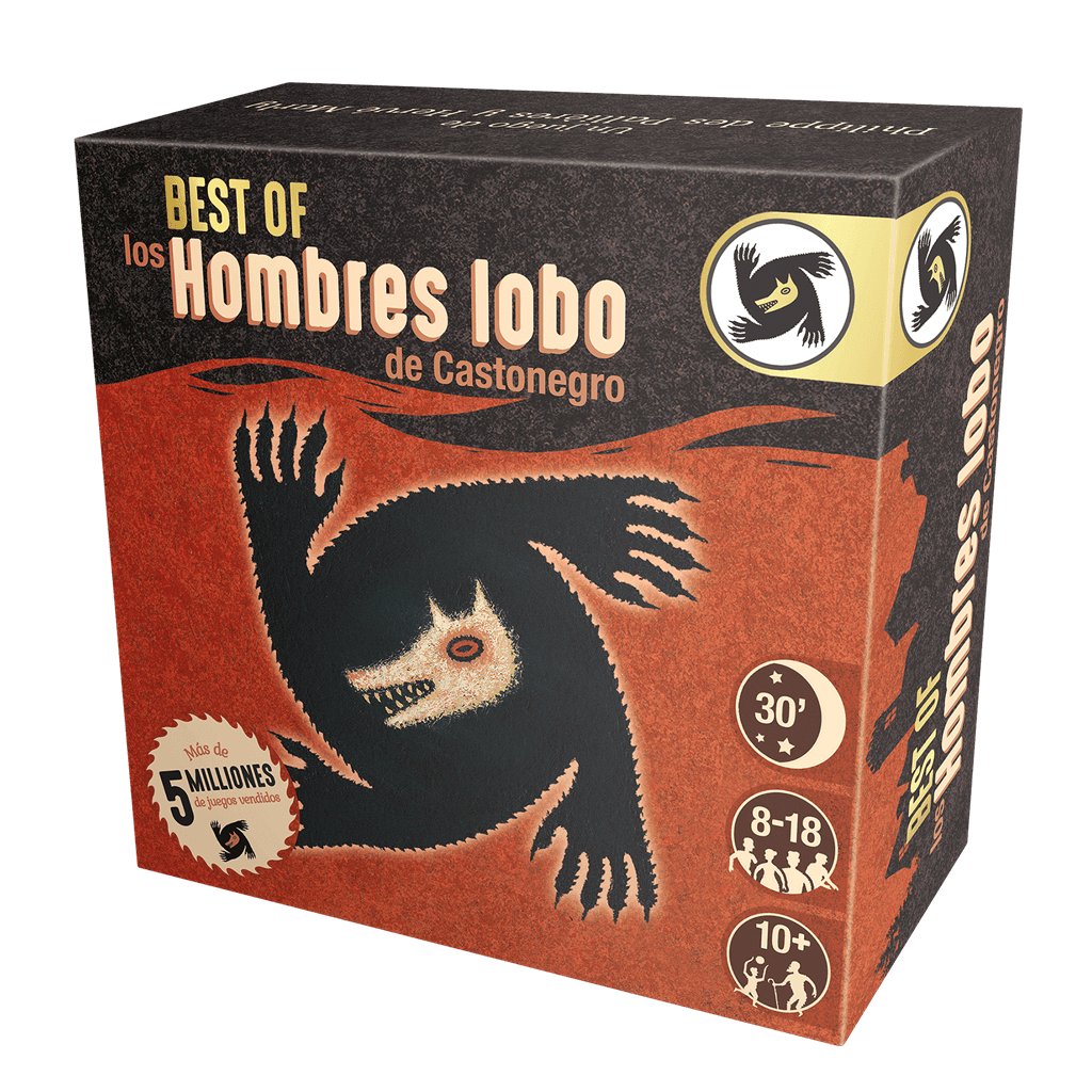 Best of Hombres lobo de Castronegro - Juego de mesa - Asmodee - Desde 8 años Board Games