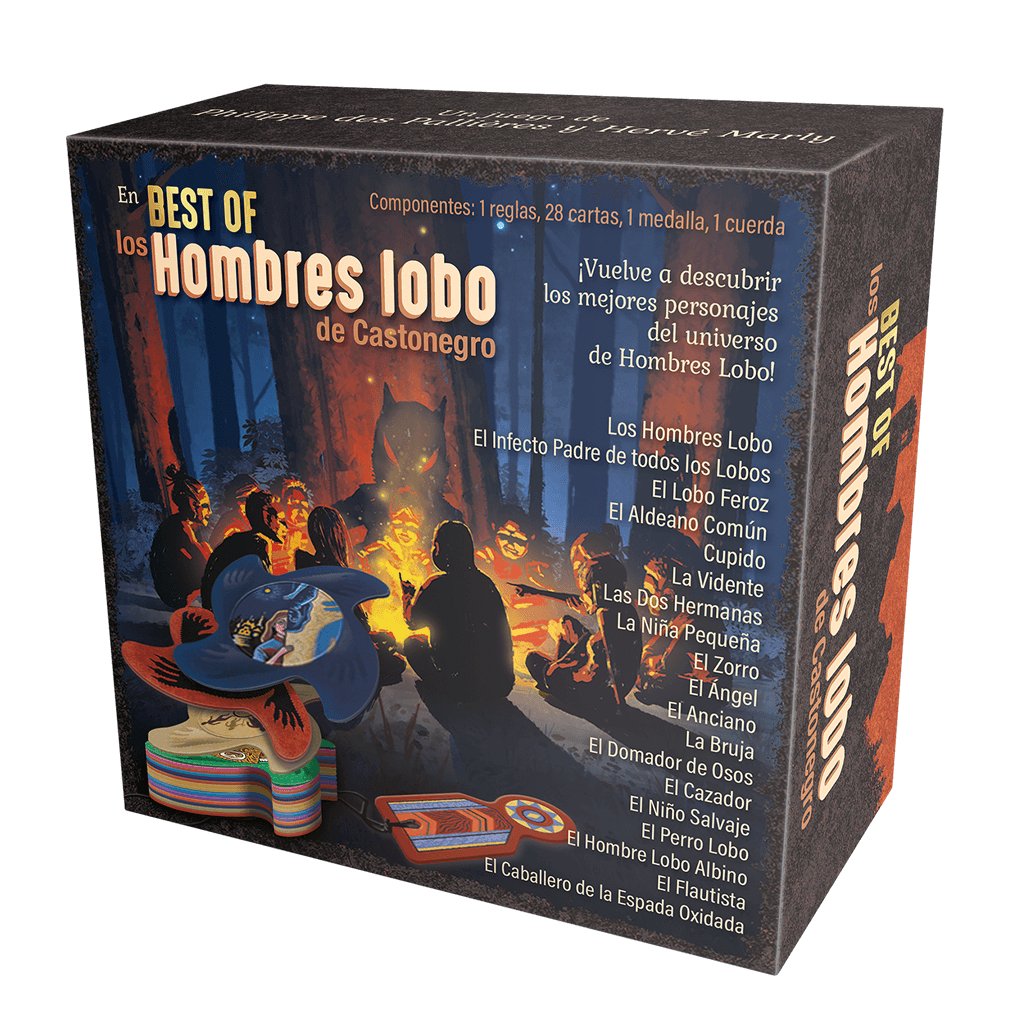 Best of Hombres lobo de Castronegro - Juego de mesa - Asmodee - Desde 8 años Board Games