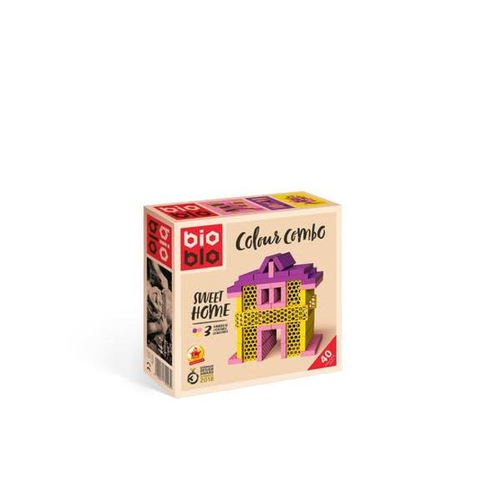 BioBlo 40 piezas Sweet Home Building Toys