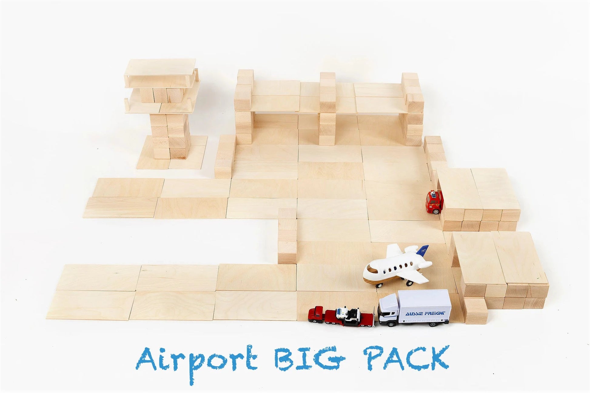 Bloques de construcción de madera Just Blocks. 336 piezas Just Blocks Toys & Games
