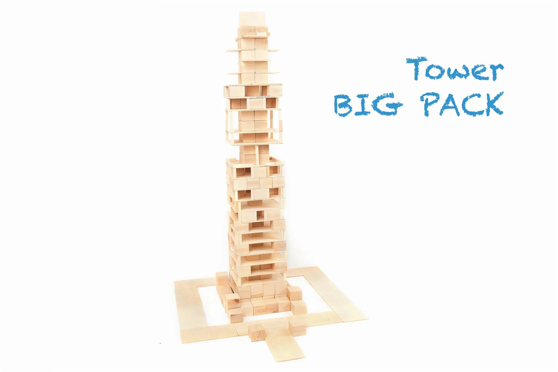 Bloques de construcción de madera Just Blocks. 336 piezas Just Blocks Toys & Games