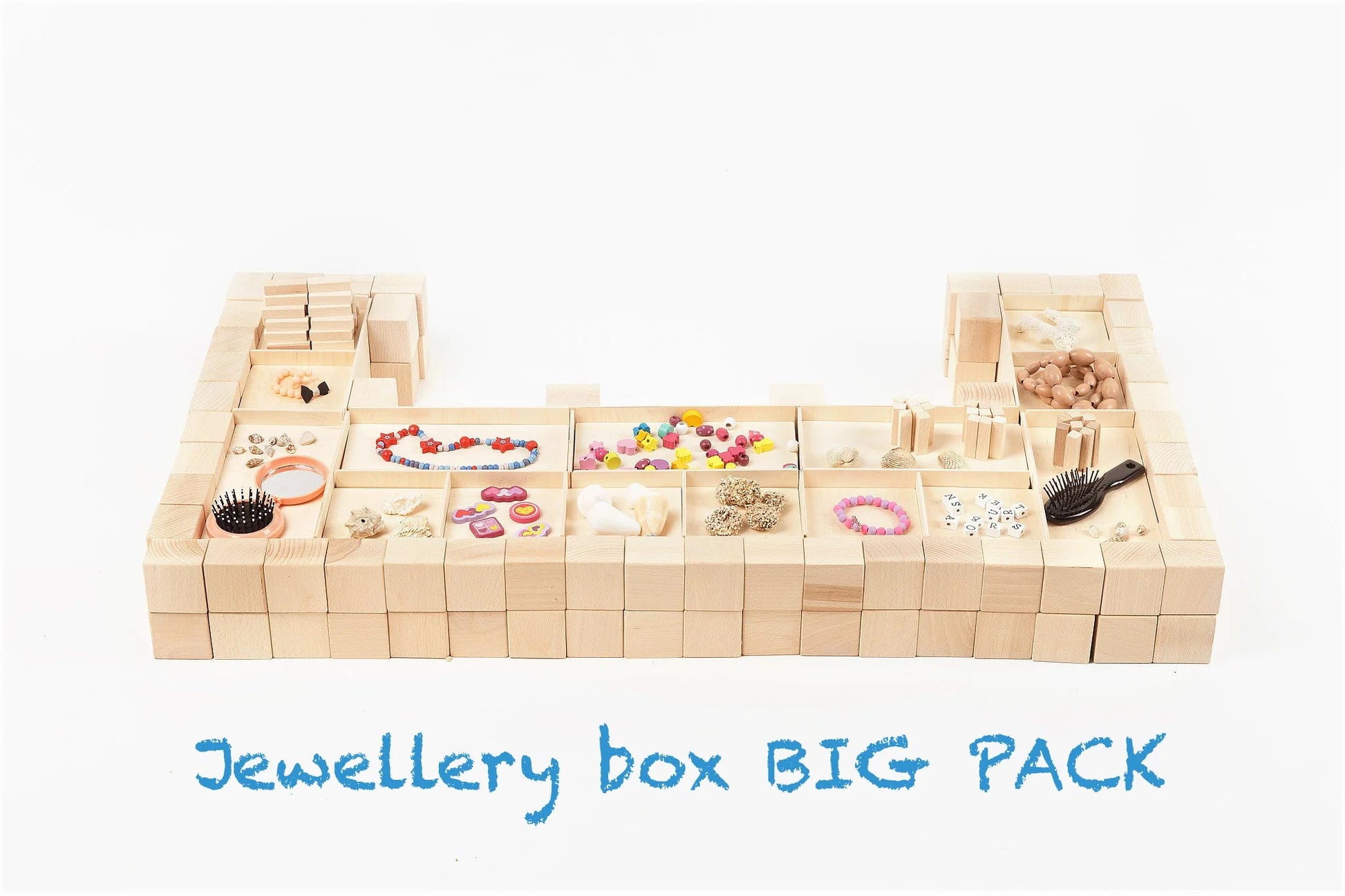 Bloques de construcción de madera Just Blocks. 336 piezas Just Blocks Toys & Games