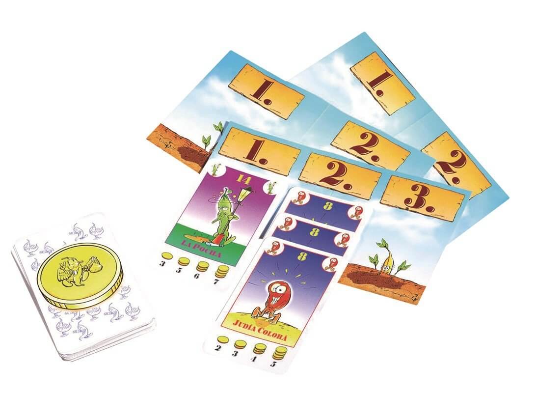 Bohnanza – Judías, trueques y decisiones con mucho margen · 8+ · 3-5 jugadores · 45 min · Mercurio