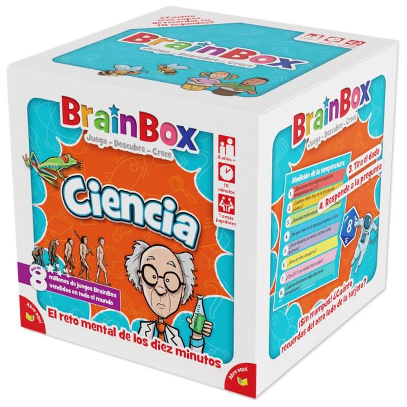 BrainBox Ciencia - Juego de mesa - Asmodee - Desde 8 años