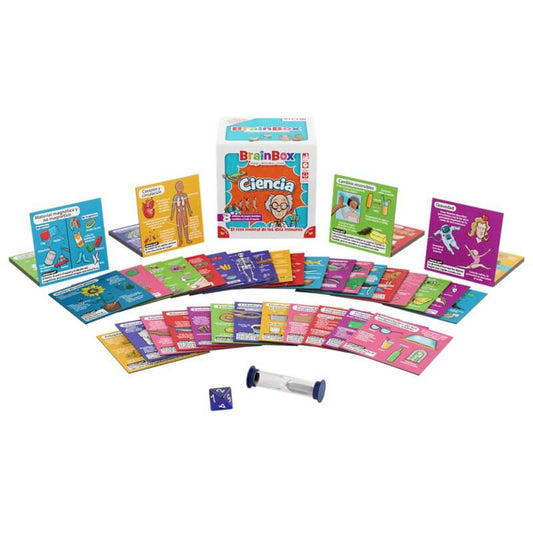 BrainBox Ciencia - Juego de mesa - Asmodee - Desde 8 años Board Games