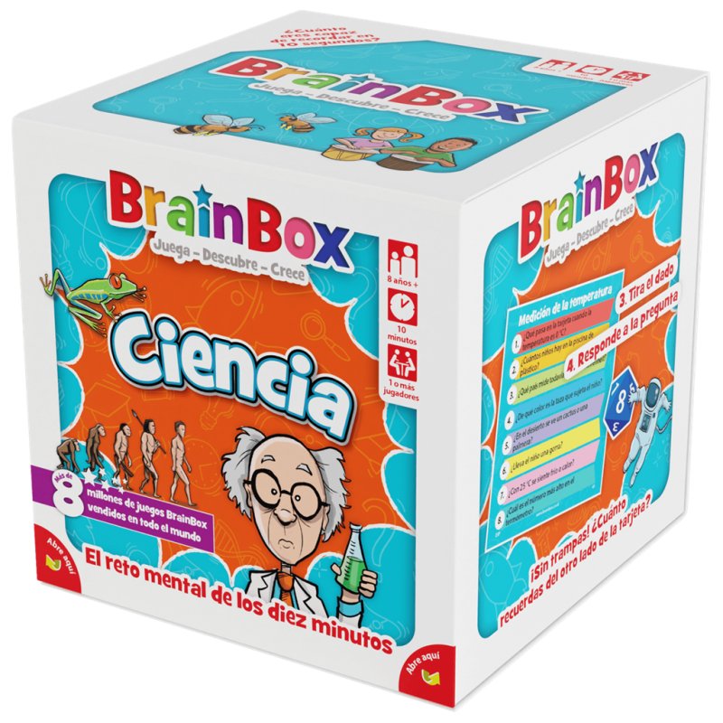 BrainBox Ciencia Juego de mesa desde los 8 años - Mi Juego Bonito
