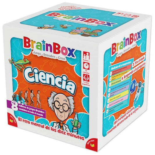 BrainBox Ciencia - Juego de mesa - Asmodee - Desde 8 años Board Games