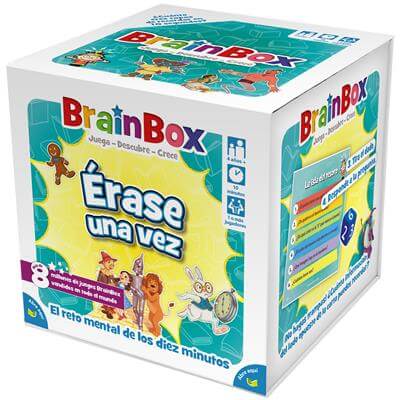 BrainBox Érase una Vez - Juego de mesa desde los 4 años - Mi Juego Bonito